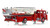 1:50 scale model of FDNY 1966 Mack® C/Eaton 75' Tower Ladder - Fire Academy