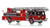 1:50 scale model of Chicago Fire Department 1968 Seagrave 100' Ladder - H&L Co. 63 - O'Hare Airport