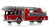 1:50 scale model of Chicago Fire Department 1970 Seagrave 100' Ladder - H&L Co. 10 - Cabrini Green
