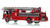 1:50 scale model of Chicago Fire Department 1970 Seagrave 100' Ladder - H&L Co. 10 - Cabrini Green