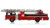 1:50 scale model of Chicago Fire Department 1970 Seagrave 100' Ladder - H&L Co. 48