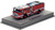 1:50 scale model of Memphis Fire Department 2022 E-One Typhoon Engine 16 - Orange Mound