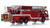1:50 scale model of Dallas Fire-Rescue 2020 Pierce Velocity Ascendant 107' Truck 33 - Oak Cliff