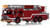 1:50 scale model of Dallas Fire-Rescue 2021 Pierce Velocity Ascendant 107' Truck 37 - Five Points