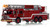 1:50 scale model of Dallas Fire-Rescue 2021 Pierce Velocity Ascendant 107' Truck 40 - Cowboys of the Cliff