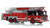 1:50 scale model of Chicago Fire Department 2011 Spartan 103' Rear Mount - Truck 13 - Avondale