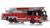 1:50 scale model of Chicago Fire Department 2011 Spartan 103' Rear Mount - Truck 50 - Ashburn/Gresham