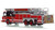 1:50 scale model of Chicago Fire Department 2011 Spartan 103' Rear Mount - Truck 61 - Hegewisch