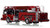 1:50 scale model of St. Louis Fire Department 2020 Spartan/Smeal 75' Truck 34 - Patch