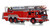 1:50 scale model of Memphis Fire Department 2022 E-One Typhoon Truck 13 - Medical District