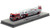 1:50 scale model of Columbus Division of Fire 2001 ALF Eagle/LTI 110’ TDA Ladder 13 - Ohio State University
