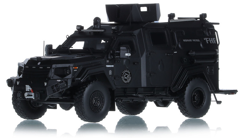 1:50 Scale Model of Terradyne Gurkha MPV - Florida Highway Patrol