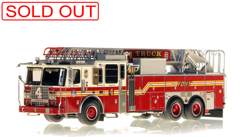 1:50 FDNY Ladder 4 scale model