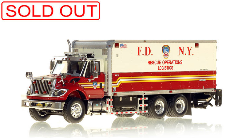 1:50 scale model of FDNY Rescue Operation Logistics 2