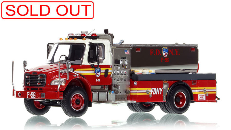1:50 scale FDNY Freightliner M2/Seagrave Foam Tanker 96 - Bronx