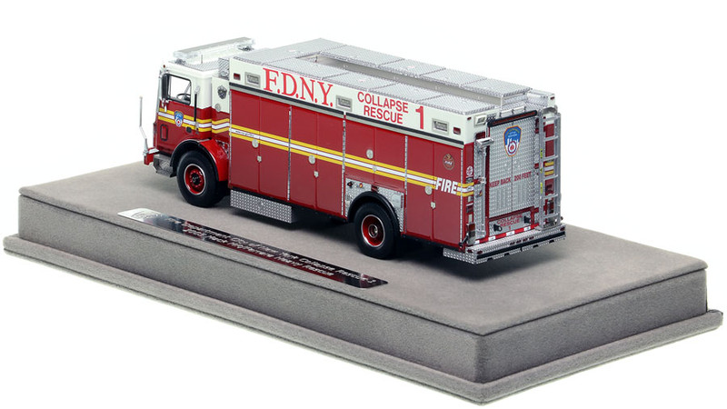 Fire Replicas FDNY 2005 Mack MR/Ferrara Collapse Rescue 1 - Manhattan ...