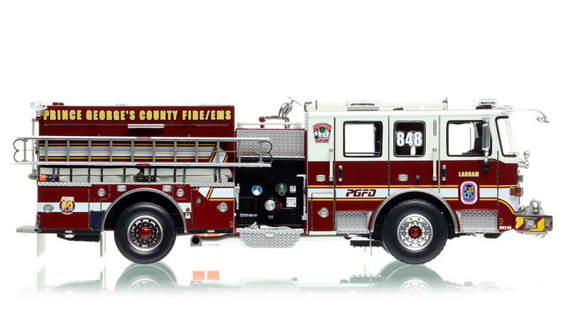 Pgfd Engine 845 Fire Replicas Prince George's County Fire Department 2021 Pierce ...