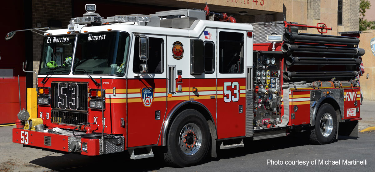 Fire Replicas FDNY 2020 Seagrave Attacker HD Engine 53 - Manhattan