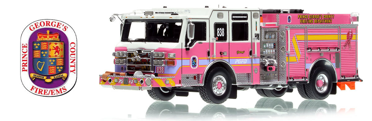 PGFD 2014 Pierce Velocity "Courage" Engine 838 in 1:50 scale