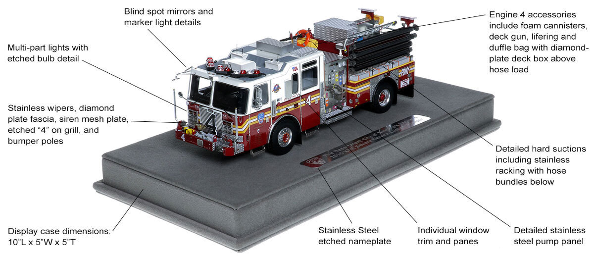 Features and Specs of FDNY's KME Severe Service Engine 4