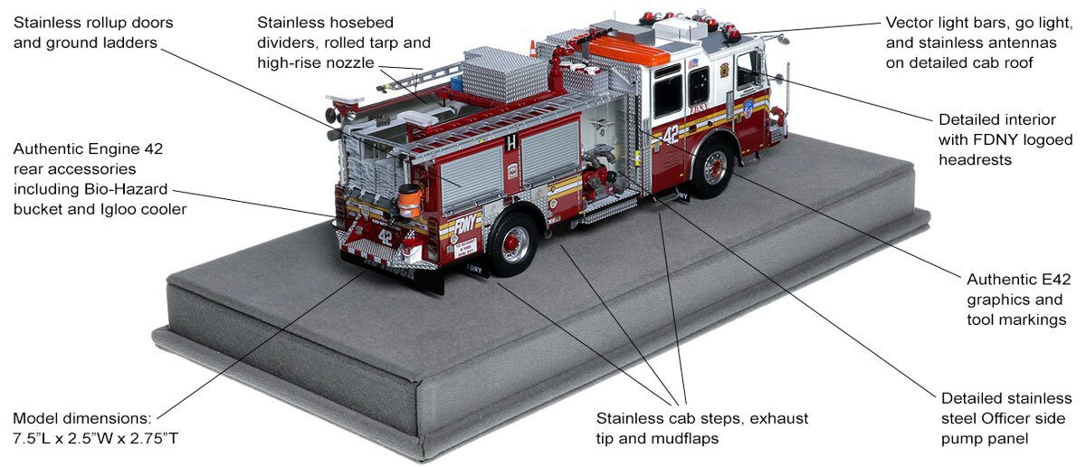 Features and Specs of FDNY 2016 KME Severe Service Engine 42