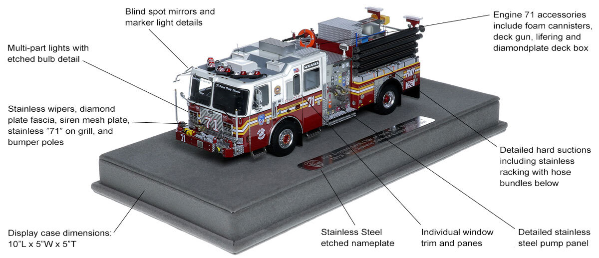 Specs and Features of FDNY KME Severe Service Engine 71