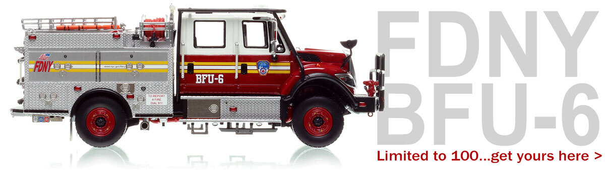 Fire Replicas 1:50 scale model of Fire Department City of New York 2016 Brush Fire Unit 6