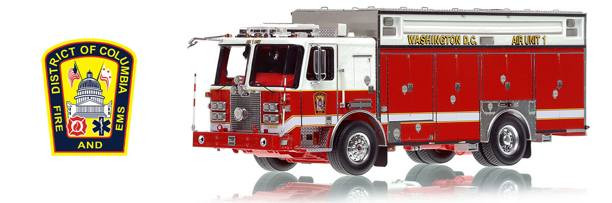 D.C. Fire & EMS 2019 KME Air Unit 1 in 1:50 scale