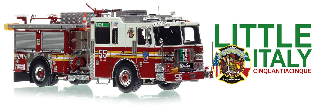 1:50 scale model of  FDNY 2023 Seagrave Attacker HD Engine 55 - Manhattan