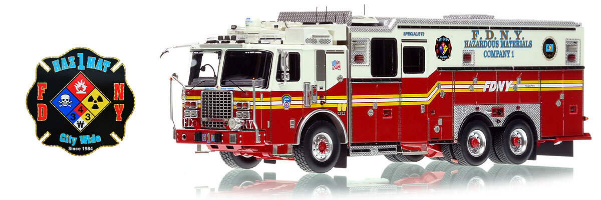 FDNY 2022 Ferrara Haz-Mat 1 in 1:50 scale