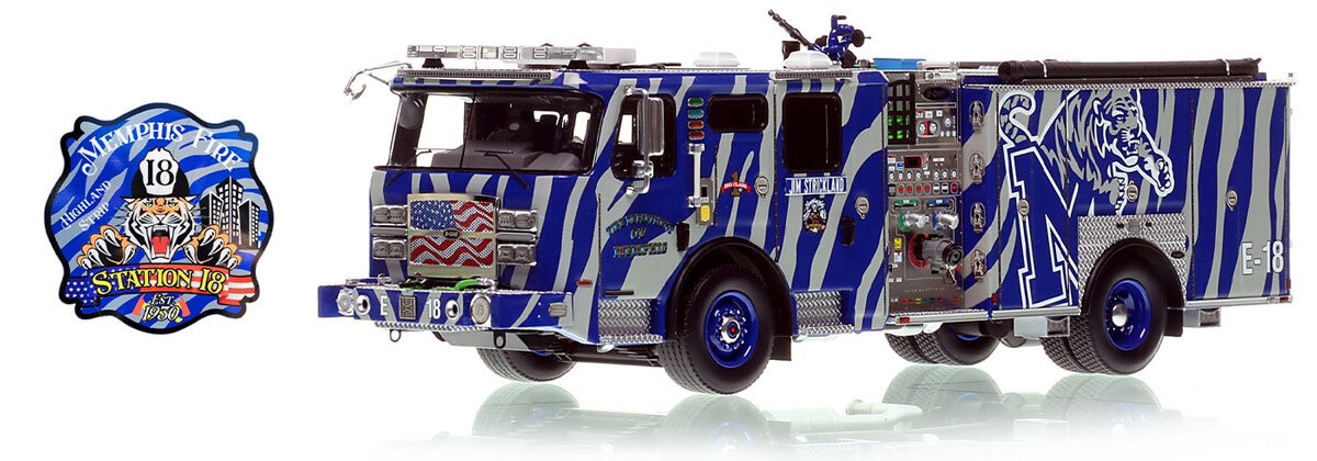 1:50 scale Memphis 2022 E-One Typhoon Engine 18