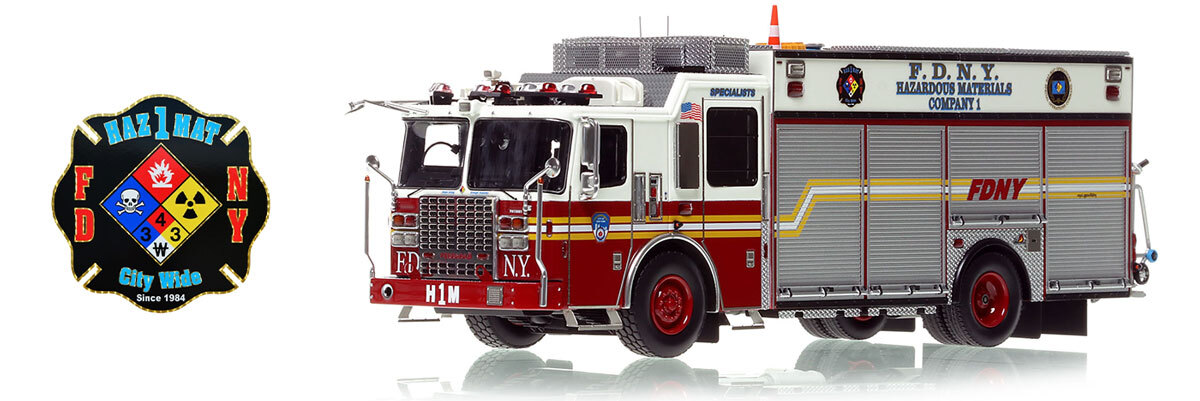 FDNY 2013 Ferrara Haz-Mat 1 - 2nd Piece in 1:50 scale