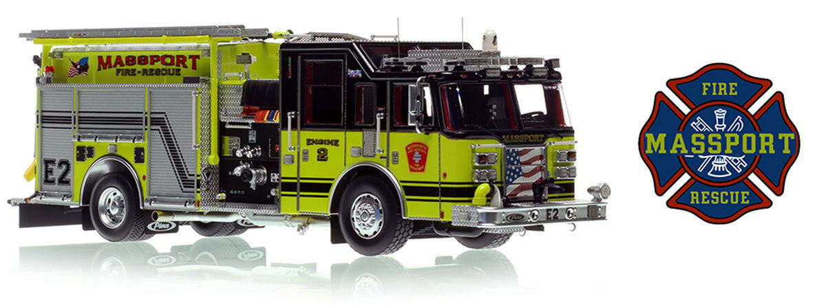 1:50 scale Massport 2005 Pierce Dash Engine 2
