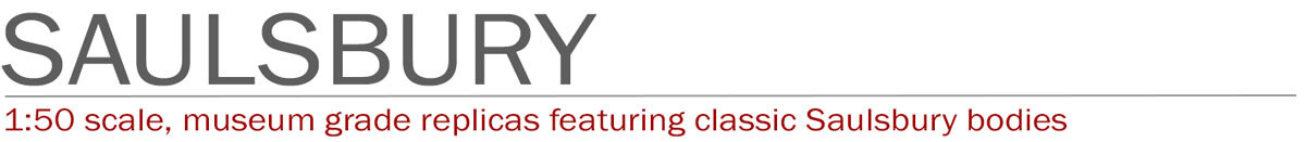 Saulsbury 1:50 scale museum grade fire truck replicas by Fire Replicas