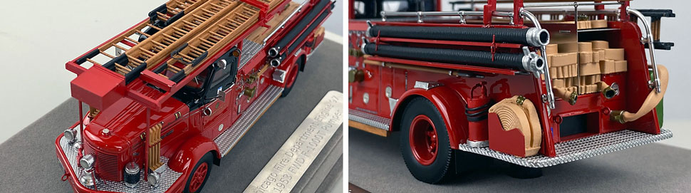 Close up images 11-12 of Chicago FWD Engine 97 scale model