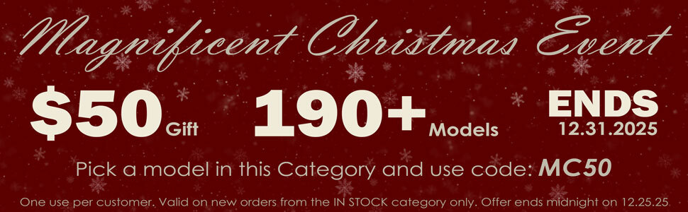 Take $50 off In Stock scale models