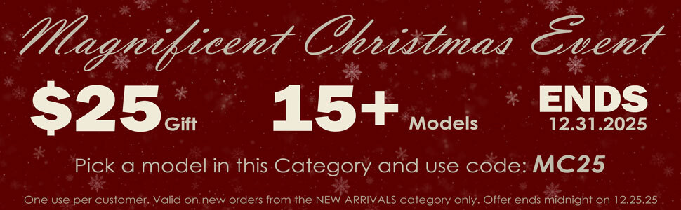 Take $25 off New Arrivals