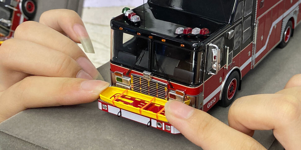 Chicago 1996 HME/Saulsbury Squad 1 in 1:50 scale