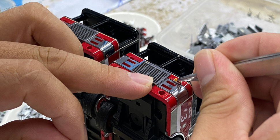 Chicago 1996 HME/Saulsbury Squad 1 in 1:50 scale