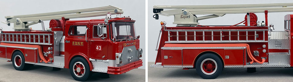 Solido 1/43 Scale 7151-8 - Dodge Fire Tanker Schenectady NYFD