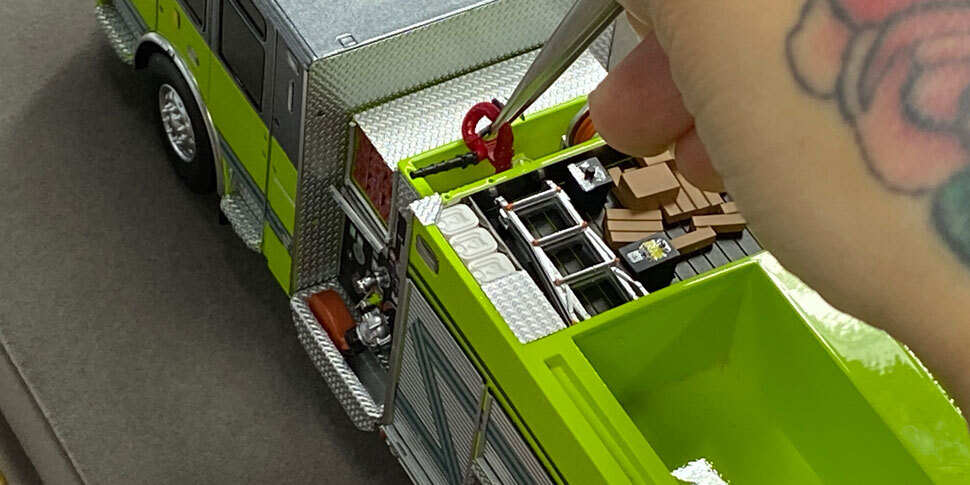 Miami-Dade 2023 Pierce Enforcer Engine 2 in 1:50 scale