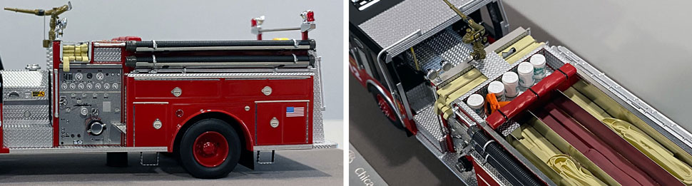 Fire Replicas Chicago Fire Department E-One Hurricane Engine 26 Scale Model