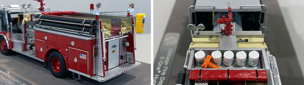 Fire Replicas Chicago Fire Department E-One Hurricane Engine 26 Scale Model