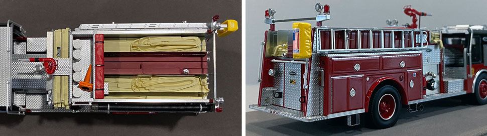 Fire Replicas Chicago Fire Department E-One Hurricane Engine 26 Scale Model