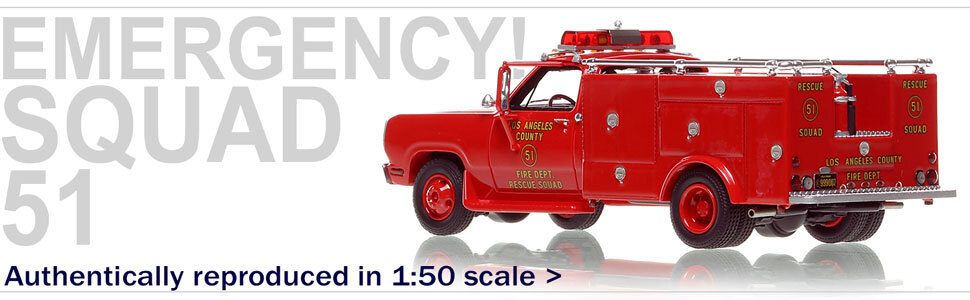 Emergency 1972 Squad 51 in 1:50 scale