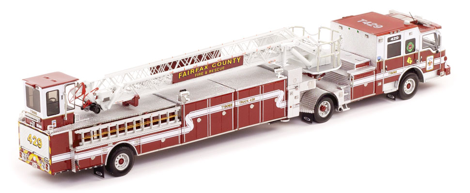 Fairfax County T429 features museum grade precision.