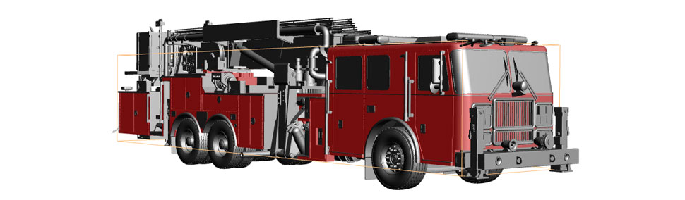 custom diecast fire trucks