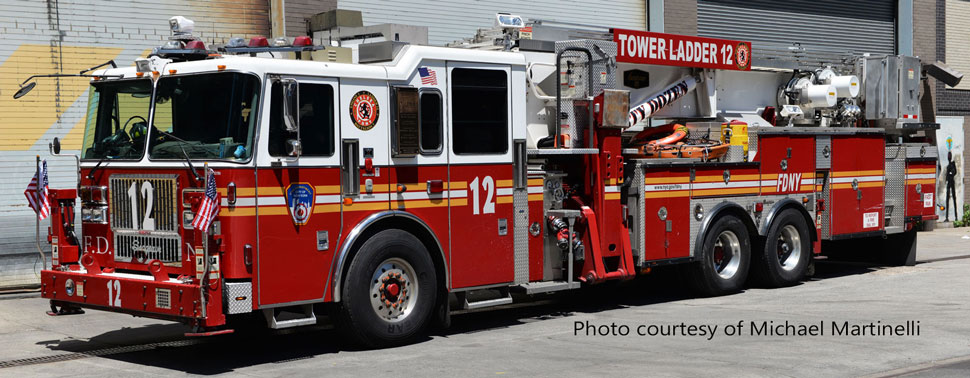 FDNY Tower Ladder 12 courtesy of Michael Martinelli