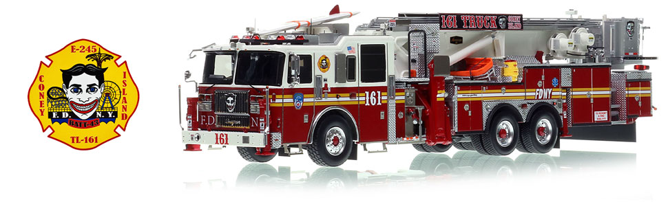 Order your FDNY Seagrave 95' Tower Ladder 161 today!
