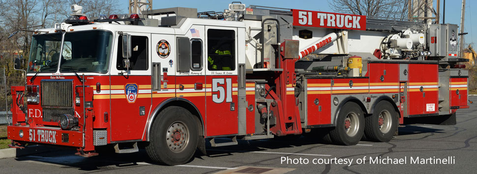 FDNY Tower Ladder 51 courtesy of Michael Martinelli